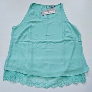 Women's Lifestyle Attitude Plus Size Tank Top - Aqua - 2X - NWT